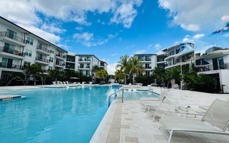 Well-maintained residential property complex